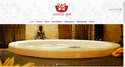 Desktop Screenshot of essenza-srl.it